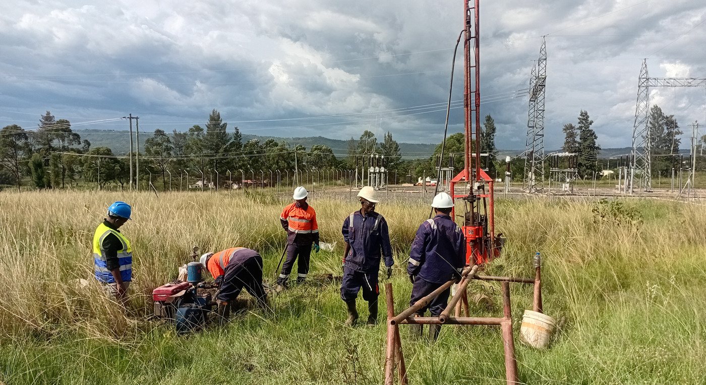 Geotechnical field team